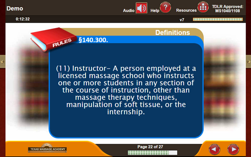 Massage laws and rules in Texas