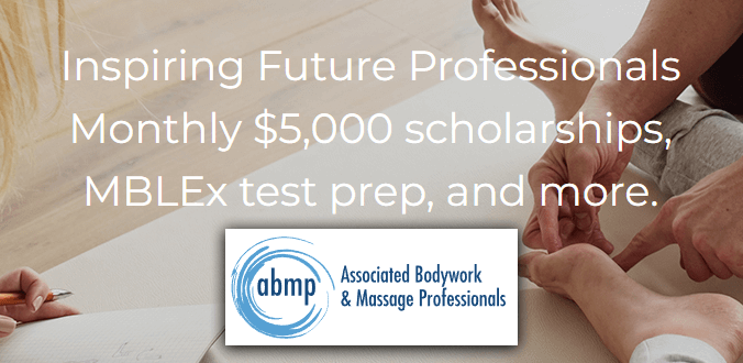 ABMP scholarship to goto massage school